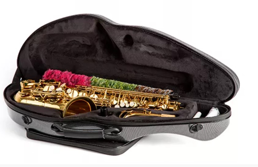 YS1910PC2  Gray color PC alto saxophone case