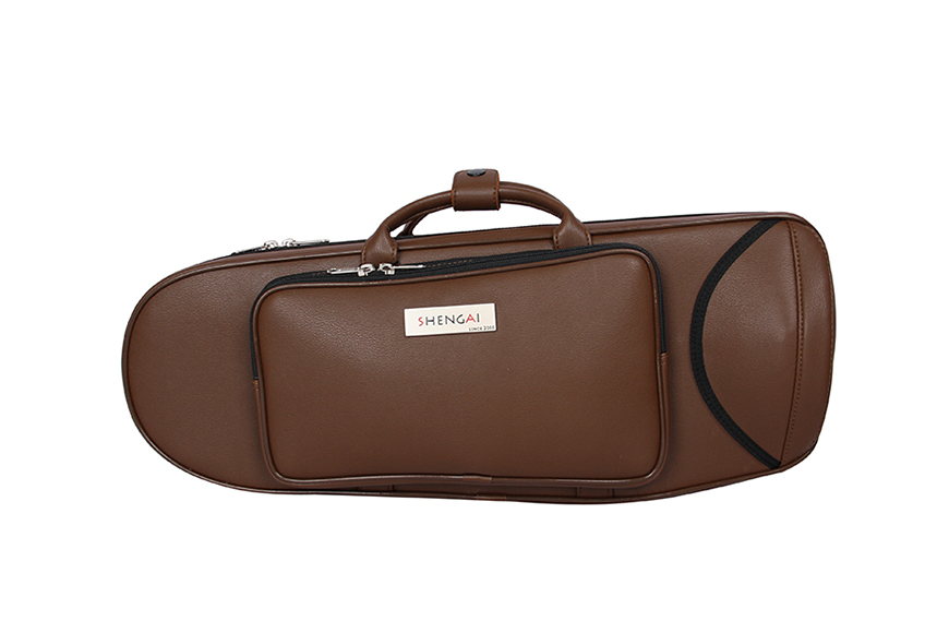 YH1910P7  Microfiber leather trumpet case