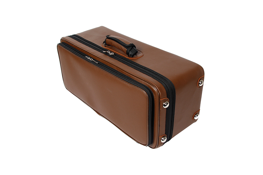 YH1910P8  Waterproof microfiber double trumpet case