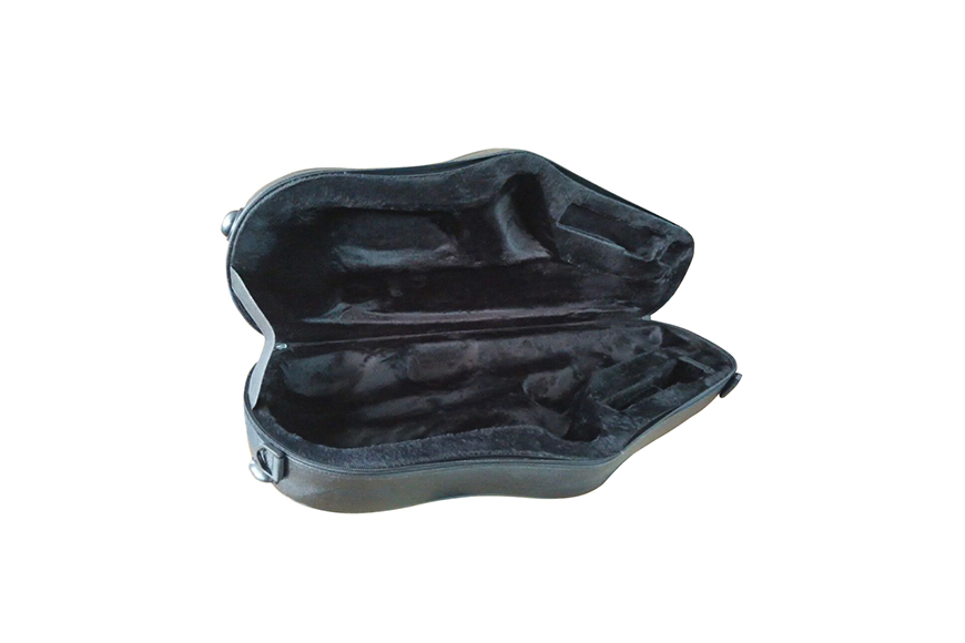 YS1610P2 Leather material alto saxophone case