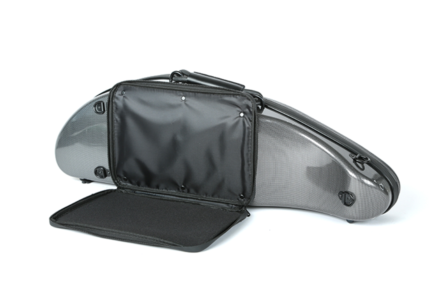 YS1910PC2  Gray color PC alto saxophone case