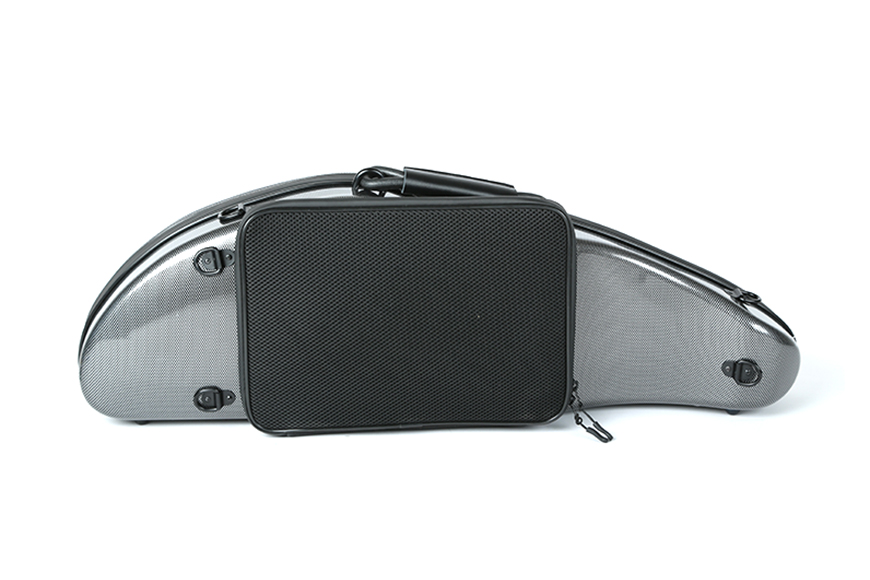 YS1910PC2  Gray color PC alto saxophone case