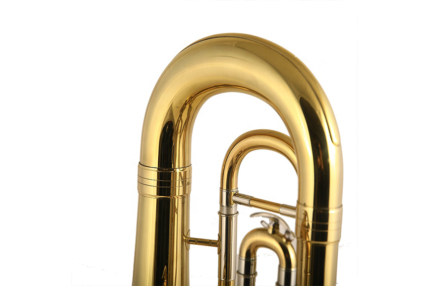 ZYEP-460  Bb 3 Top Action Clear Lacquer Euphonium