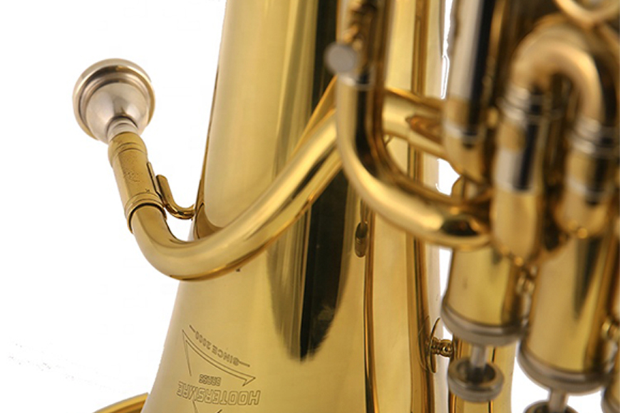 ZYEP-460  Bb 3 Top Action Clear Lacquer Euphonium