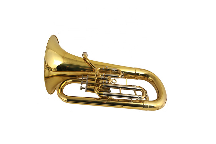 ZYEP-460  Bb 3 Top Action Clear Lacquer Euphonium