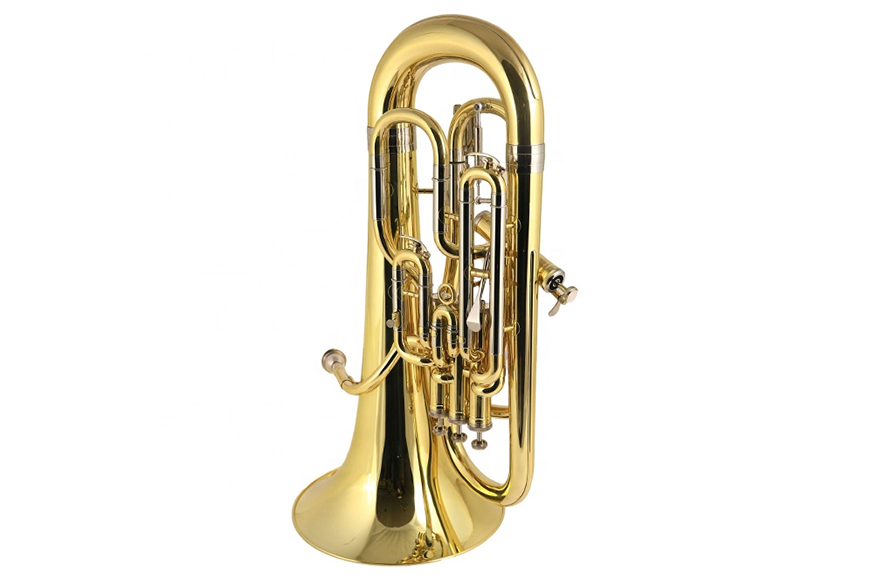 ZYEP-470 Gold lacquer C/Bb key euphonium