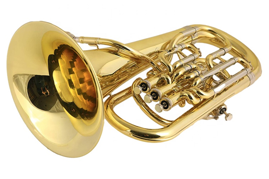 ZYEP-470 Gold lacquer C/Bb key euphonium