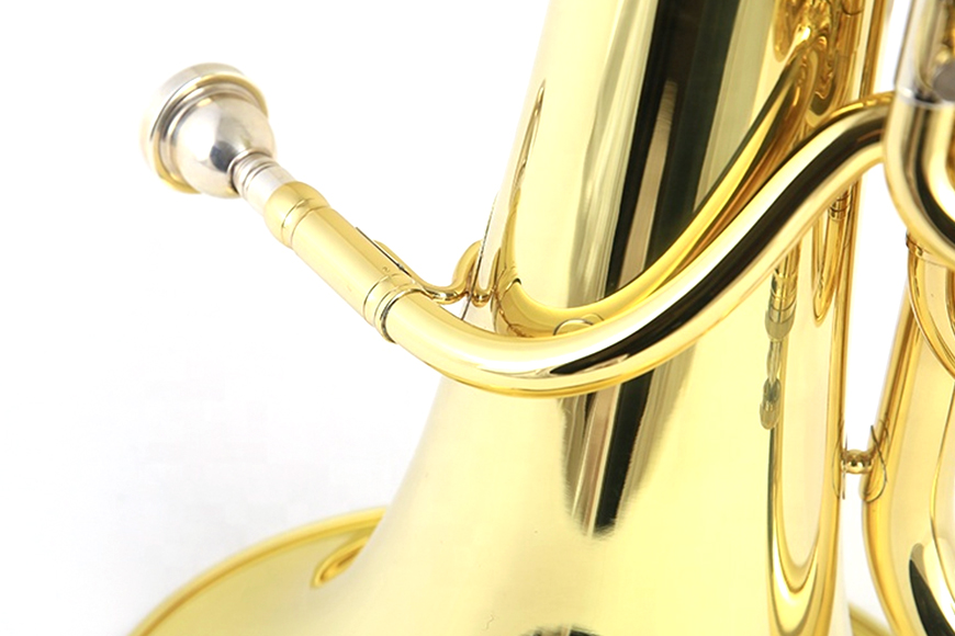 ZYEP-470 Gold lacquer C/Bb key euphonium