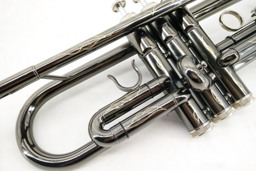 ZYTR-121  High Quality Bb Nickel plated trumpet