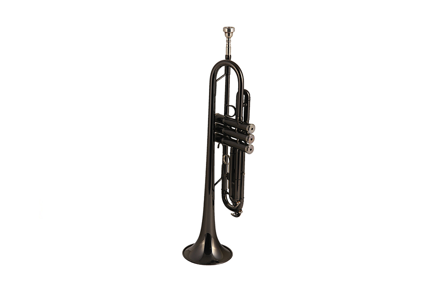 ZYTR-6334BK Black Nickel Plated Trumpet