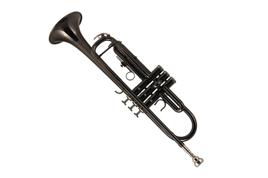 ZYTR-6334BK Black Nickel Plated Trumpet