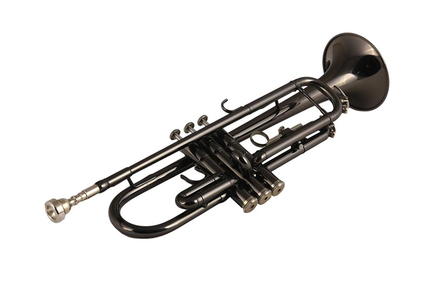 ZYTR-6334BK Black Nickel Plated Trumpet