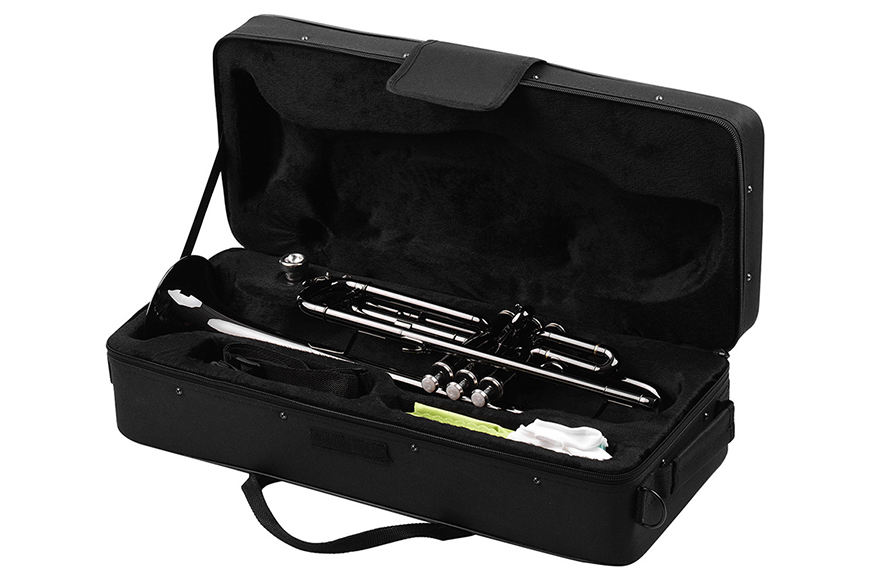 ZYTR-6334BK Black Nickel Plated Trumpet