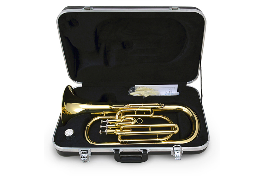 ZYBB-1220 Bb key stainless steel 3 piston baritone