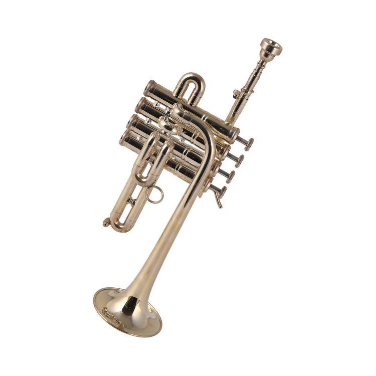 Bb/A Silver Plated Piccolo Trumpet ZYTR-902S