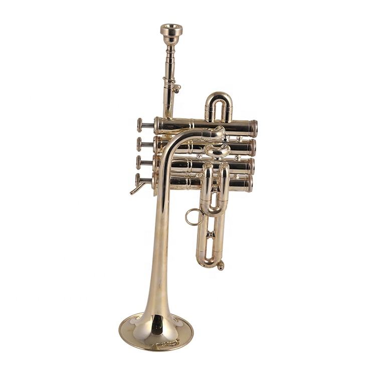 Bb/A Silver Plated Piccolo Trumpet ZYTR-902S