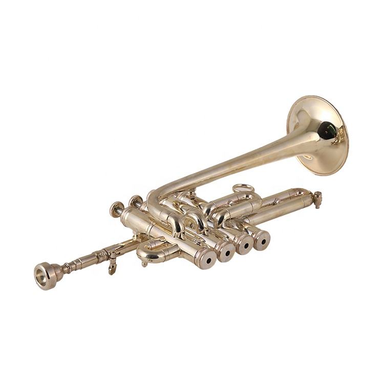 Bb/A Silver Plated Piccolo Trumpet ZYTR-902S