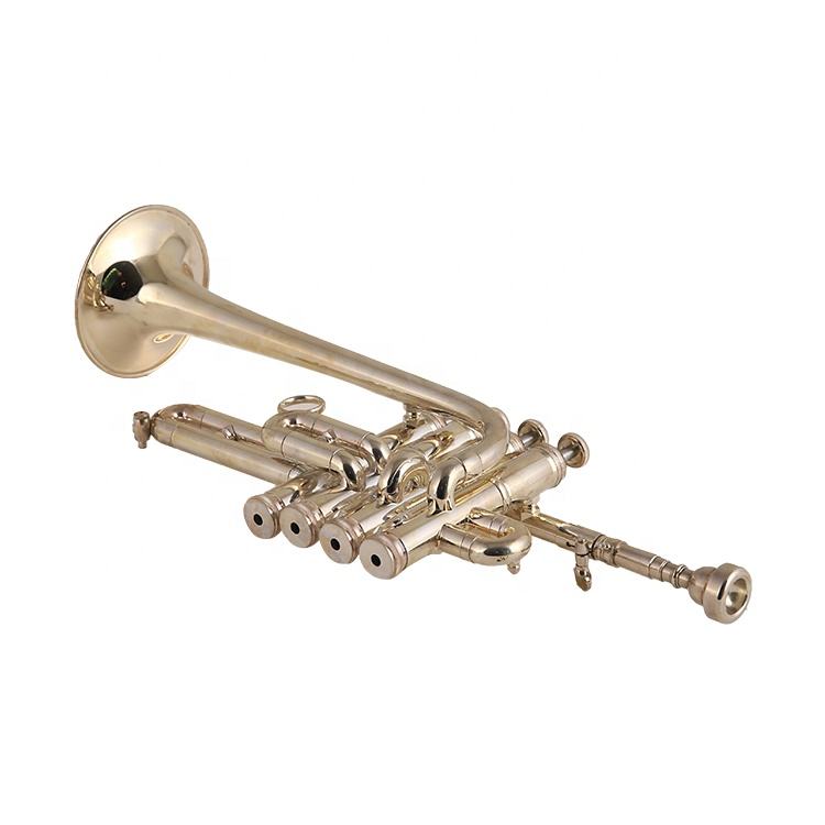 Bb/A Silver Plated Piccolo Trumpet ZYTR-902S