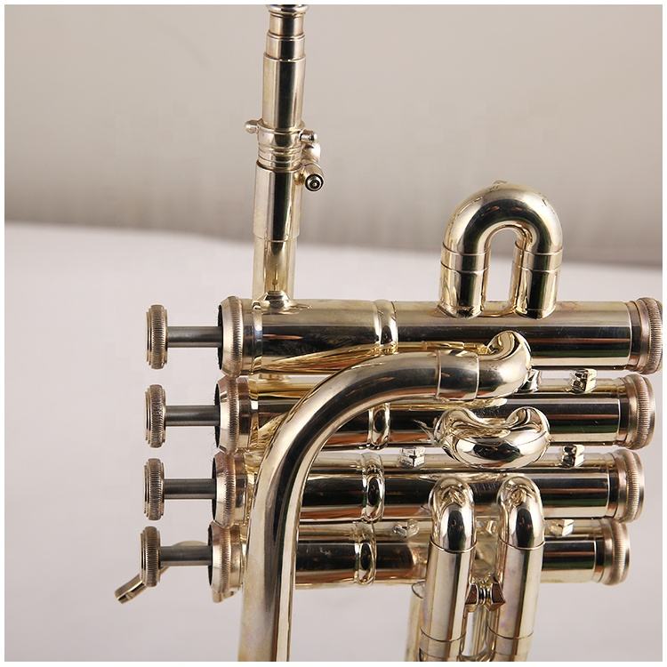 Bb/A Silver Plated Piccolo Trumpet ZYTR-902S