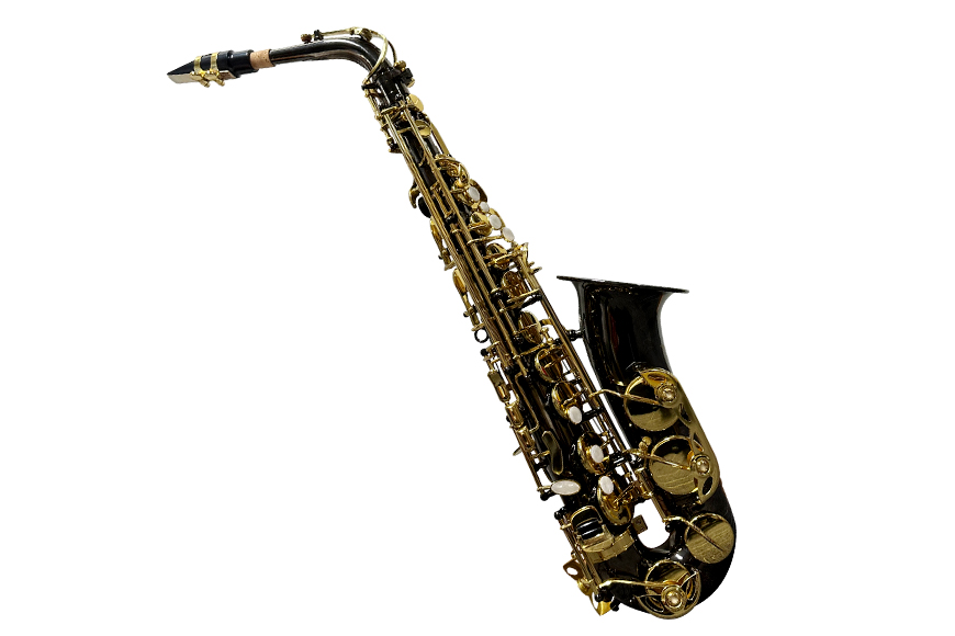 Black nickel-plated alto saxophone for beginners ZYAST-808N