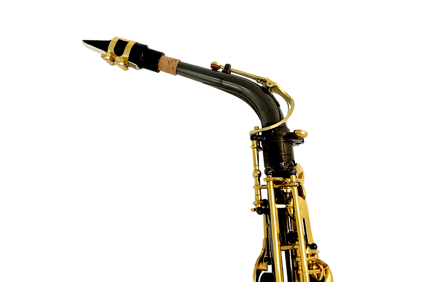 Black nickel-plated alto saxophone for beginners ZYAST-808N